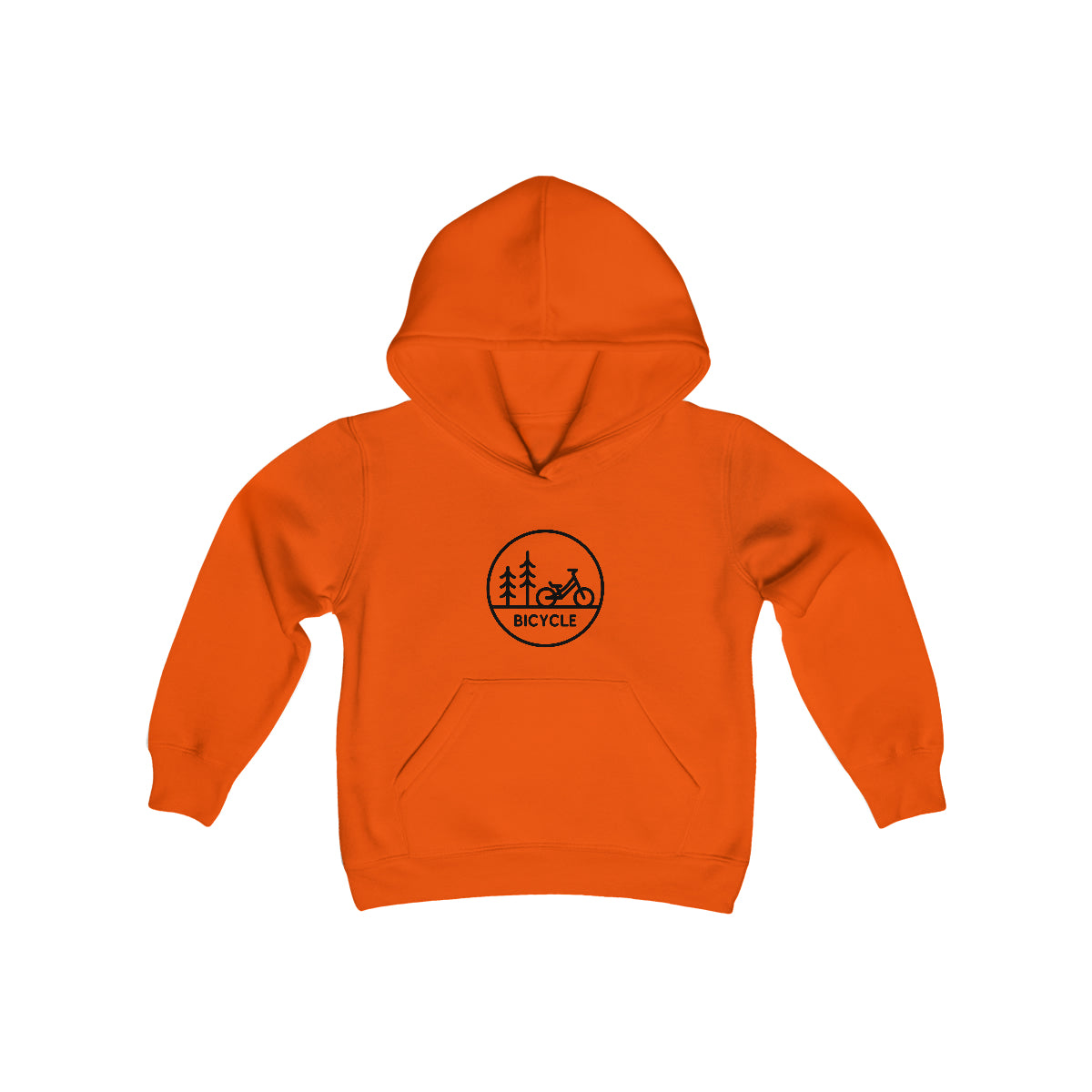 Kids Heavy Blend Hooded Cycle Sweatshirt